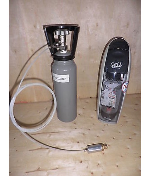 Novità Modifica gasatore acqua bombola co2 da 2,9 lt 2 kg gasatore incluso